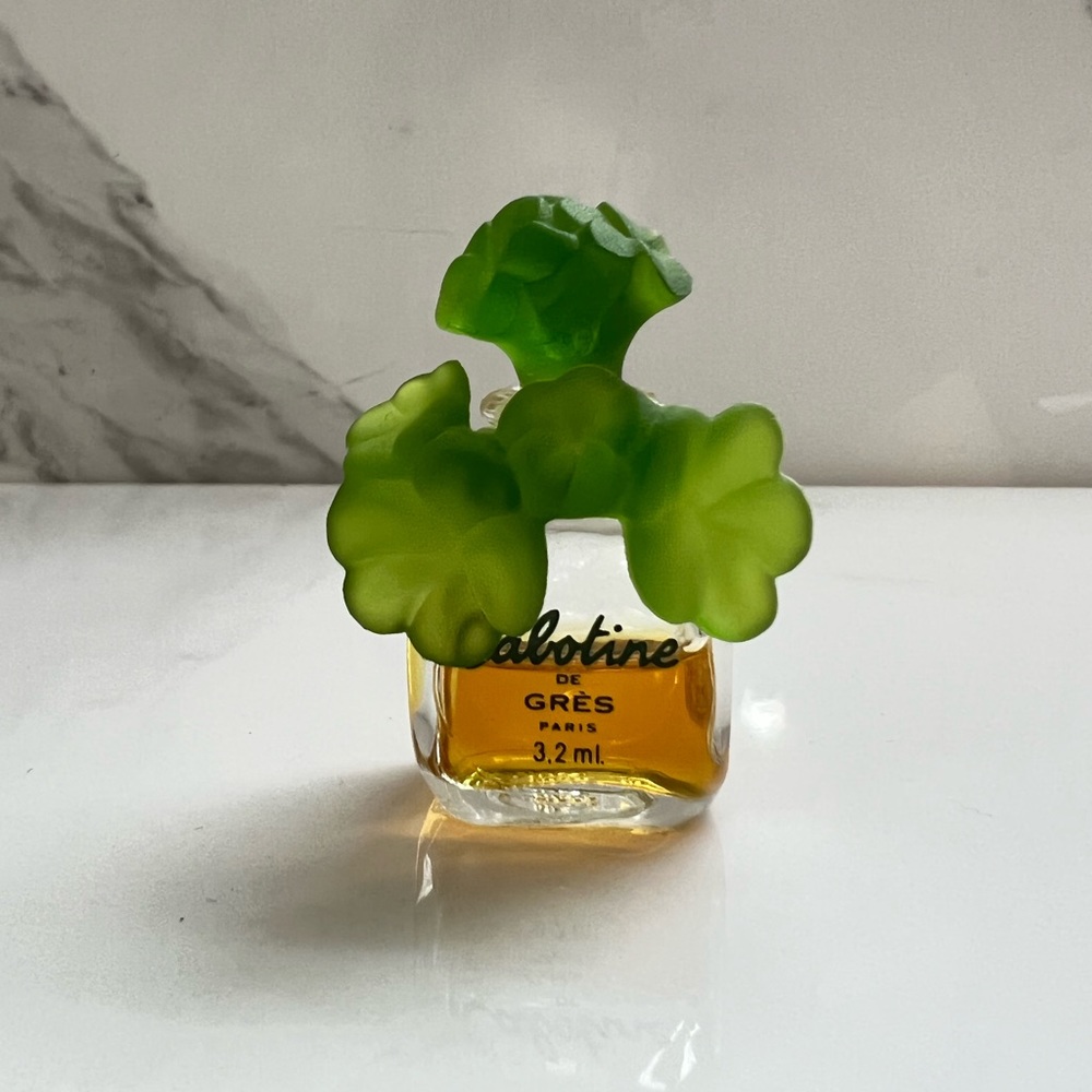 Vintage Cabotine de Gres Paris Perfume mini 3.2 ml bottle